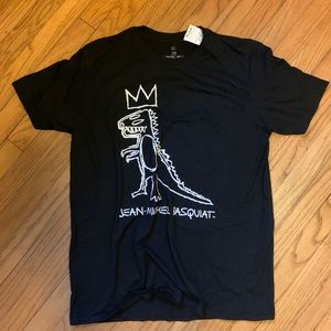 NWT black Basquiat Tee - large
